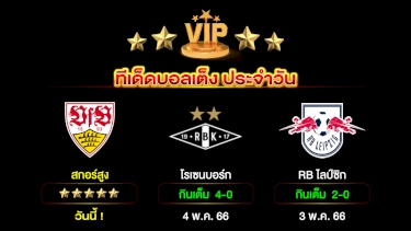 ทีเด็ดบอลเต็ง ประจำวัน